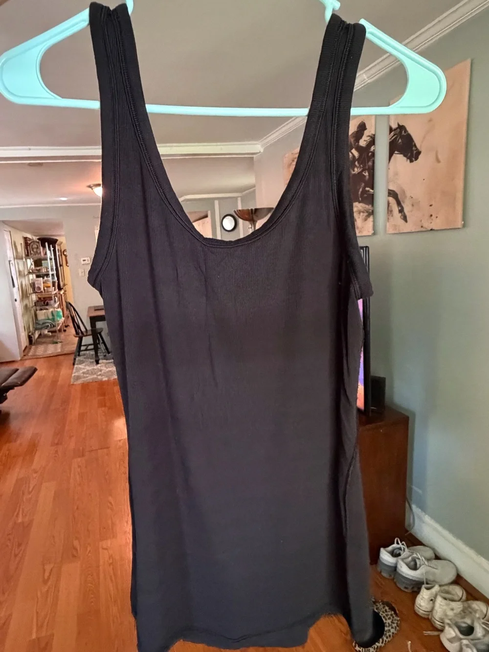 Lululemon Ribbed Micro-Modal Tank Top in Black Size M